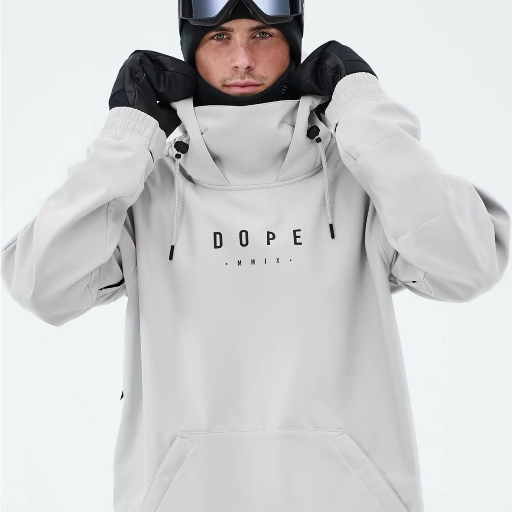 Dope Ski Jacket Men Aphex Light Grey